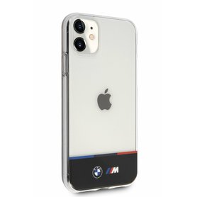 Pouzdro BMW M PC/TPU tricolor iPhone 11